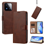 For Xiaomi 17 Max Case Wallet Flip Stand PU Leather Phone Cover with Wrist Strap