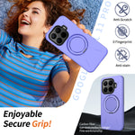Xiaomi 17T Pro Magnetiskt Skal Roterande Stativ TPU + PC mobilskal