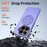 Xiaomi 17T Pro Magnetiskt Skal Roterande Stativ TPU + PC mobilskal