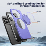 Xiaomi 17T Pro Magnetiskt Skal Roterande Stativ TPU + PC mobilskal