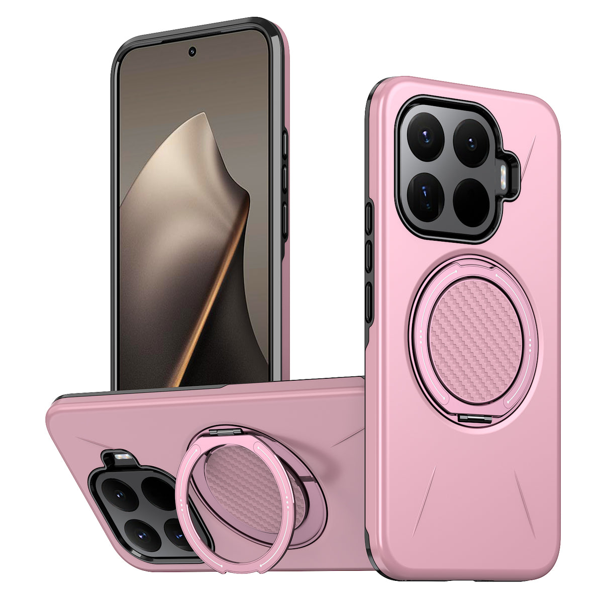 Xiaomi 17T Pro Magnetiskt Skal Roterande Stativ TPU + PC mobilskal