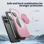 For Xiaomi 17T Magnetic Case Rotating Kickstand TPU + PC Phone Cover