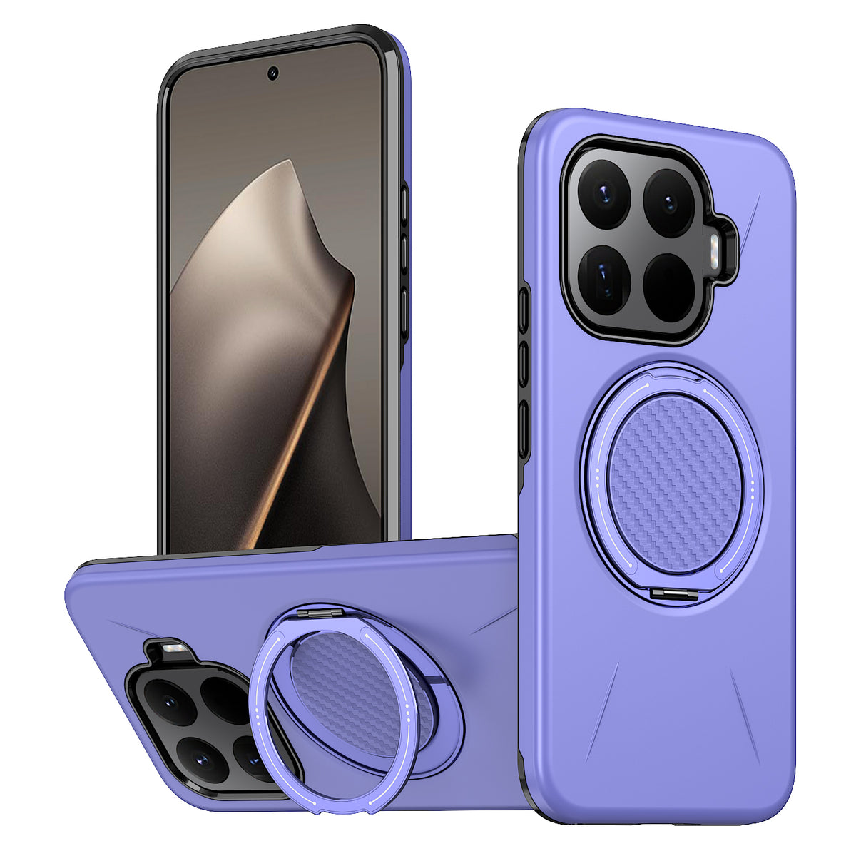 For Xiaomi 17T Magnetic Case Rotating Kickstand TPU + PC Phone Cover