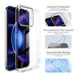 IMAK for Xiaomi 17 Max UX-5 Series Clear Phone Case Soft TPU Protective Phone Cover - Transparent