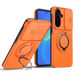 Til Samsung Galaxy S26 FE Magnetisk Cover Ring Kickstand Skyde Kamera Cover TPU PC Hybrid Telefoncover