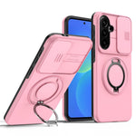 Til Samsung Galaxy S26 FE Magnetisk Cover Ring Kickstand Skyde Kamera Cover TPU PC Hybrid Telefoncover