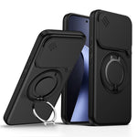 Xiaomi 17T Magnetiskt Skal Ring Stöd Skjutkamera Skydd TPU PC Hybrid mobilskal