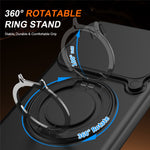 Xiaomi 17T Magnetiskt Skal Ring Stöd Skjutkamera Skydd TPU PC Hybrid mobilskal