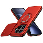 Xiaomi 17T Magnetiskt Skal Ring Stöd Skjutkamera Skydd TPU PC Hybrid mobilskal