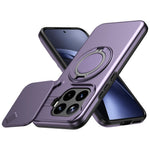 Xiaomi 17T Pro Magnetiskt Skal Ring Stöd Skjutkamera Skydd TPU PC Hybrid mobilskal