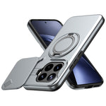 Xiaomi 17T Pro Magnetiskt Skal Ring Stöd Skjutkamera Skydd TPU PC Hybrid mobilskal