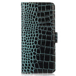 For Xiaomi Redmi Note 17 4G (Global) / Note 17 5G (Global) / Note 17 (India / China) 5G Case RFID Blocking Wallet Crocodile Texture Genuine Cow Leather Phone Cover