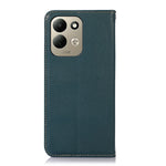 KHAZNEH For Xiaomi Redmi Note 17 4G (Global) / Note 17 5G (Global) / Note 17 (India / China) 5G Case Wallet Genuine Cow Leather Phone Cover Nappa Texture
