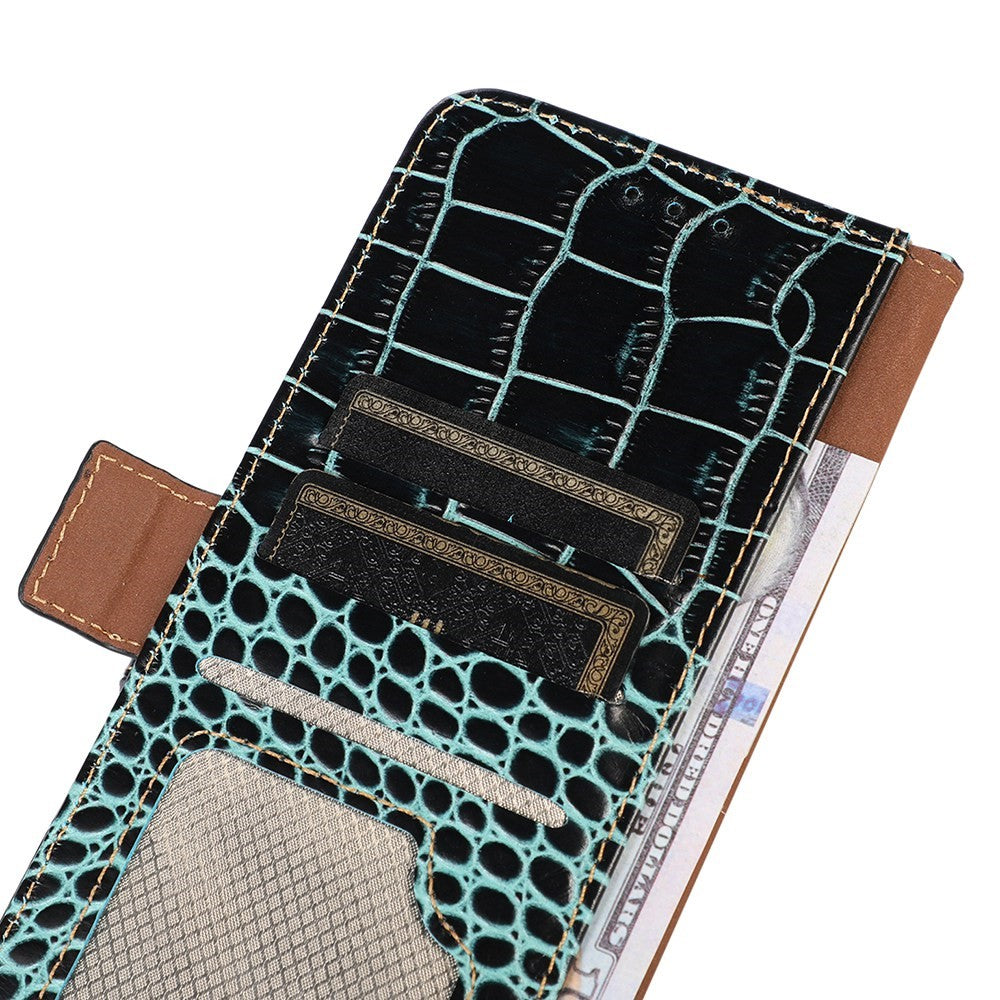 For Xiaomi Redmi 17 5G  /  Redmi 17 4G Case RFID Blocking Wallet Crocodile Texture Genuine Cow Leather Phone Cover