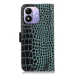 For Xiaomi Redmi 17 5G  /  Redmi 17 4G Case RFID Blocking Wallet Crocodile Texture Genuine Cow Leather Phone Cover