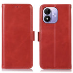 For Xiaomi Redmi 17 5G  /  Redmi 17 4G Case RFID Blocking Genuine Cow Leather Wallet Phone Cover