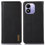 KHAZNEH pung-etui til Xiaomi Redmi 17 5G / Redmi 17 4G i ægte koskind med nappatekstur