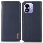 KHAZNEH pung-etui til Xiaomi Redmi 17 5G / Redmi 17 4G i ægte koskind med nappatekstur