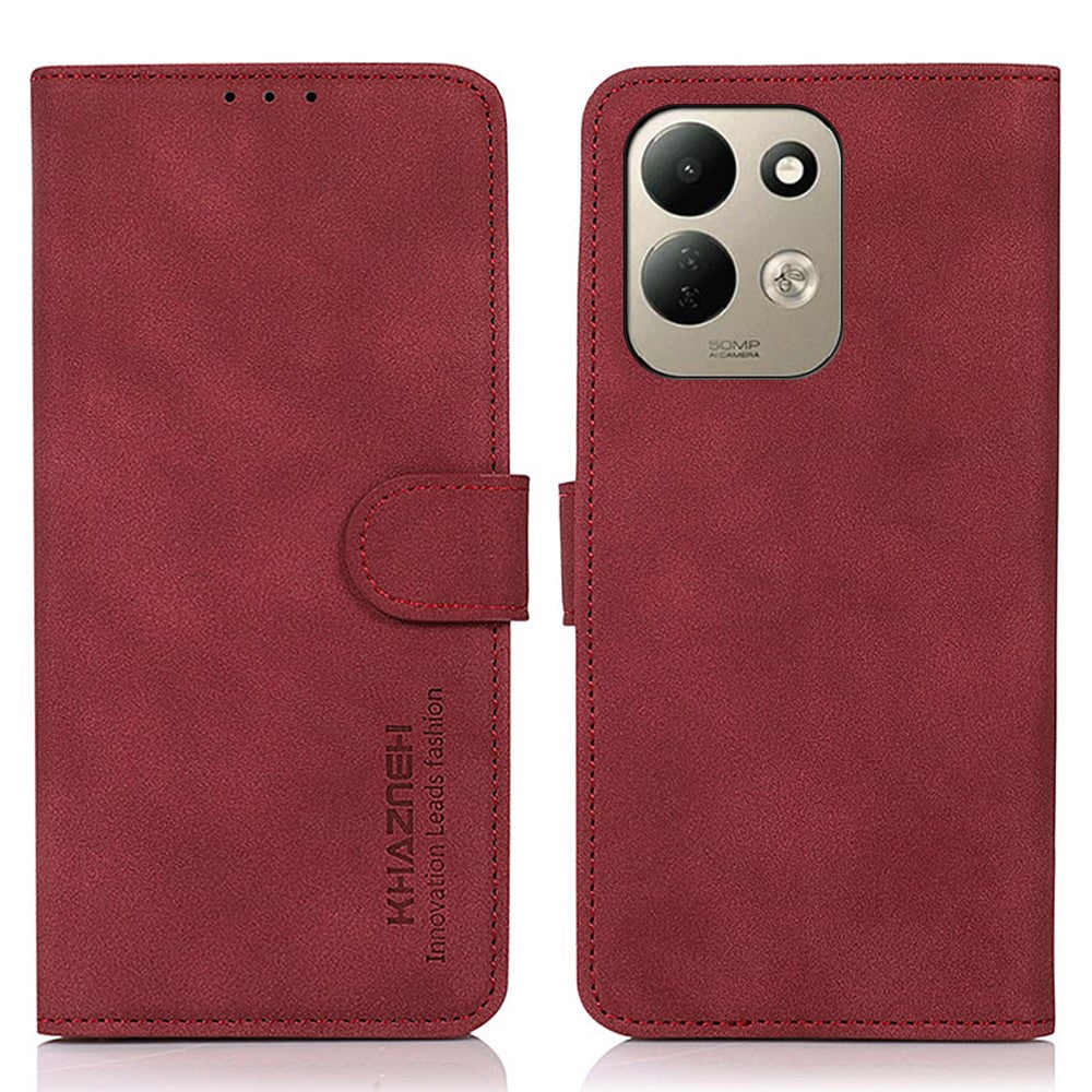 KHAZNEH For Xiaomi Redmi 17 5G  /  Redmi 17 4G Case Anti Scratch PU Leather Wallet Stand Phone Cover