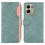ABEEL For Xiaomi Redmi 17 4G  /  Redmi 17 5G Case Color Splicing Leather Flip Phone Cover RFID Blocking