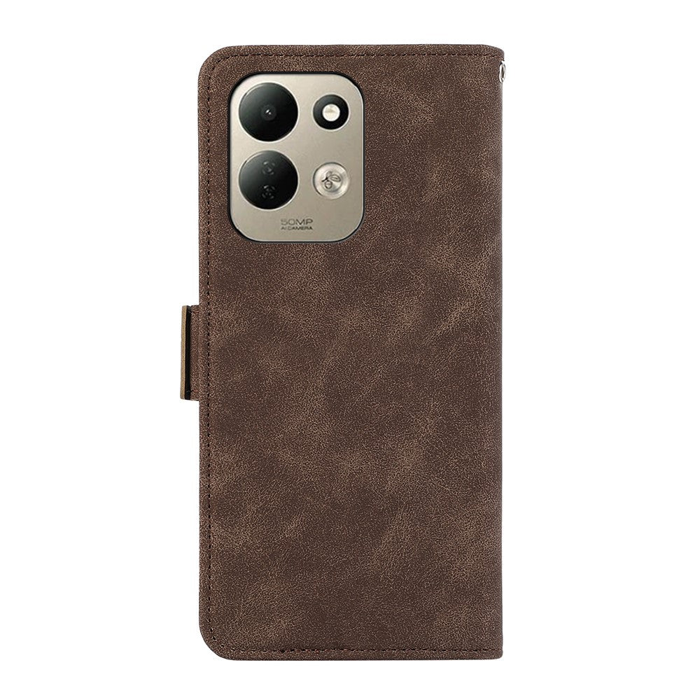 ABEEL For Xiaomi Redmi 17 5G  /  Redmi 17 4G Case PU Leather Folio Stand View RFID Blocking Phone Cover