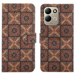 Xiaomi Redmi 17 5G / Redmi 17 4G Läderplånboksfodral Bohemiskt TPU PU mobilskal med Stativ
