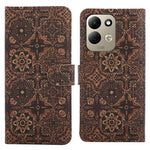 Xiaomi Redmi 17 5G / Redmi 17 4G Läderplånboksfodral Bohemiskt TPU PU mobilskal med Stativ