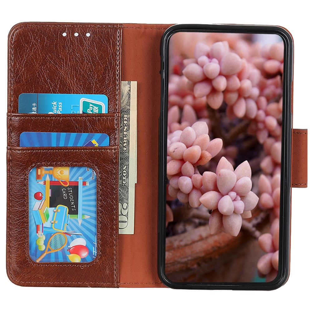 For Xiaomi Redmi 17 5G  /  Redmi 17 4G Case Nappa Texture Split Leather Wallet Phone Cover