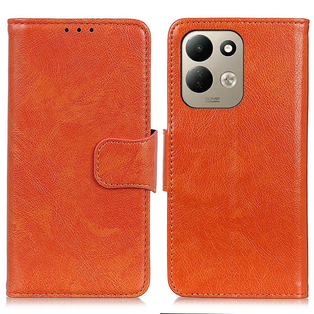 For Xiaomi Redmi 17 5G  /  Redmi 17 4G Case Nappa Texture Split Leather Wallet Phone Cover