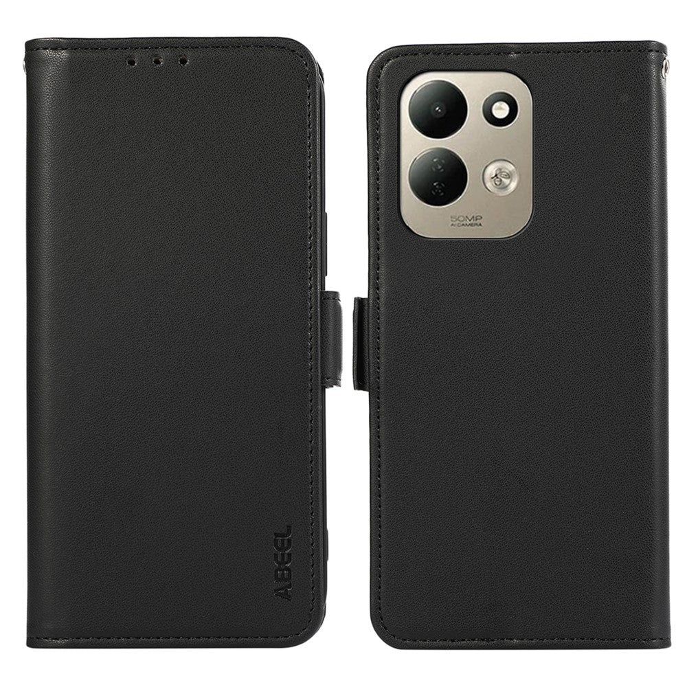 ABEEL For Xiaomi Redmi 17 5G  /  Redmi 17 4G Case Leather Phone Cover with RFID Blocking Wallet