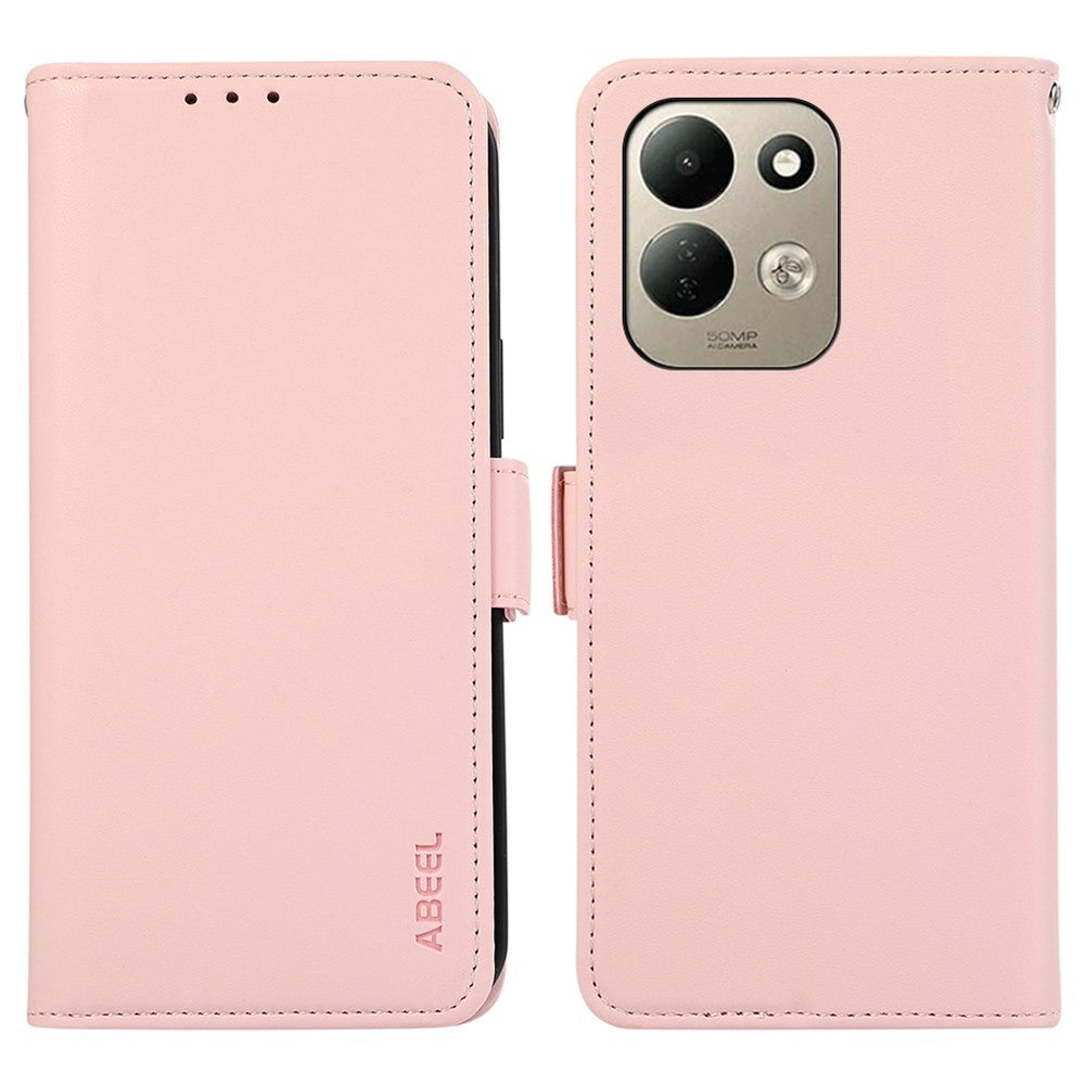 ABEEL For Xiaomi Redmi 17 5G  /  Redmi 17 4G Case Leather Phone Cover with RFID Blocking Wallet