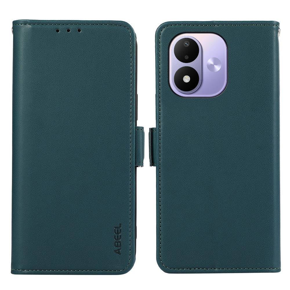 ABEEL For Xiaomi Redmi Note 17 4G (Global) / Note 17 5G (Global) / Note 17 (India / China) 5G Case Leather Phone Cover with RFID Blocking Wallet