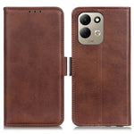 For Xiaomi Redmi 17 5G  /  Redmi 17 4G Case Stand Cowhide Texture PU Leather Phone Cover
