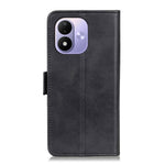 For Xiaomi Redmi Note 17 4G (Global) / Note 17 5G (Global) / Note 17 (India / China) 5G Case Stand Cowhide Texture PU Leather Phone Cover