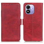 For Xiaomi Redmi Note 17 4G (Global) / Note 17 5G (Global) / Note 17 (India / China) 5G Case Stand Cowhide Texture PU Leather Phone Cover
