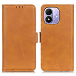 For Xiaomi Redmi Note 17 4G (Global) / Note 17 5G (Global) / Note 17 (India / China) 5G Case Stand Cowhide Texture PU Leather Phone Cover