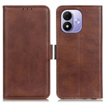 For Xiaomi Redmi Note 17 4G (Global) / Note 17 5G (Global) / Note 17 (India / China) 5G Case Stand Cowhide Texture PU Leather Phone Cover