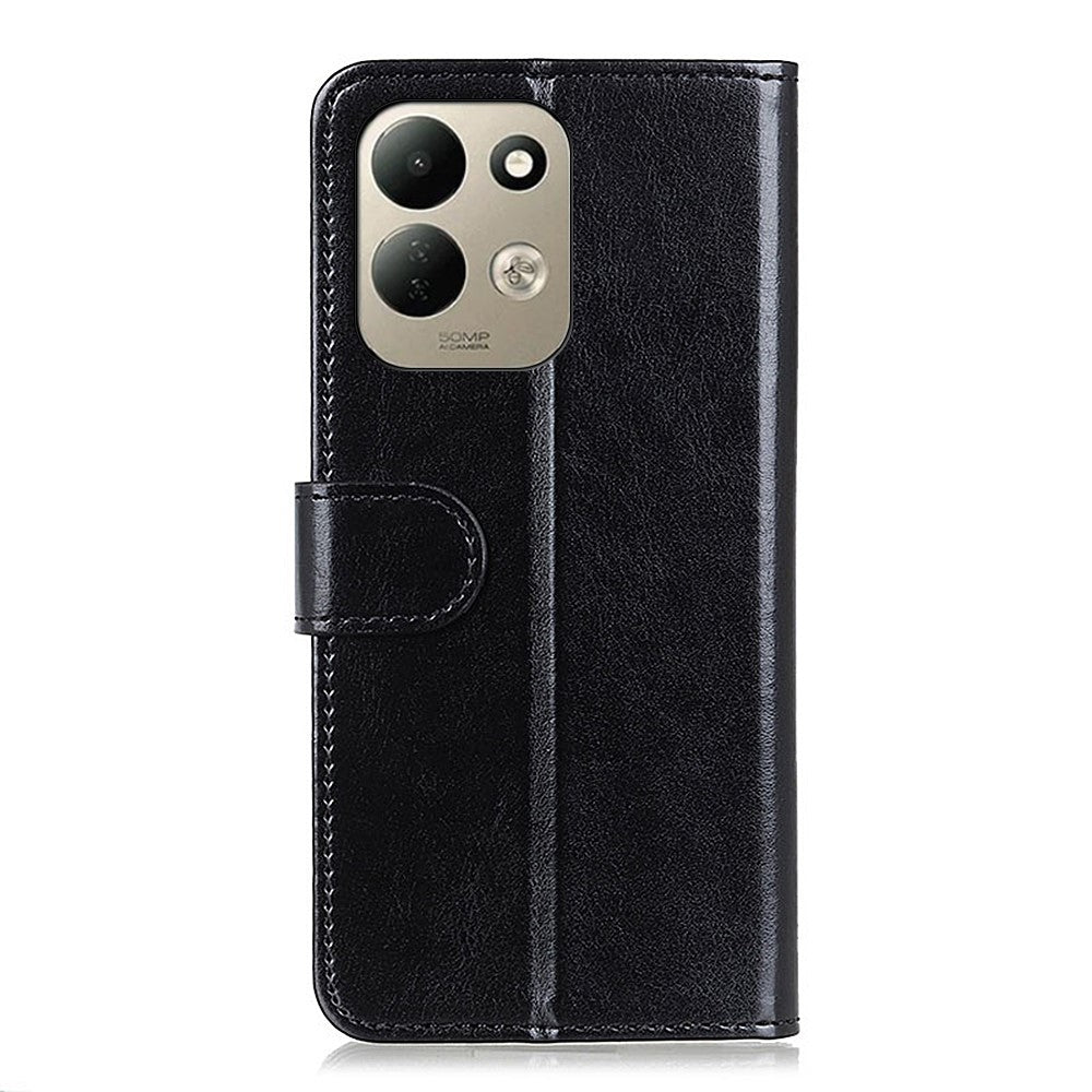 For Xiaomi Redmi 17 5G  /  Redmi 17 4G Case Crazy Horse Texture PU Leather Phone Stand Cover