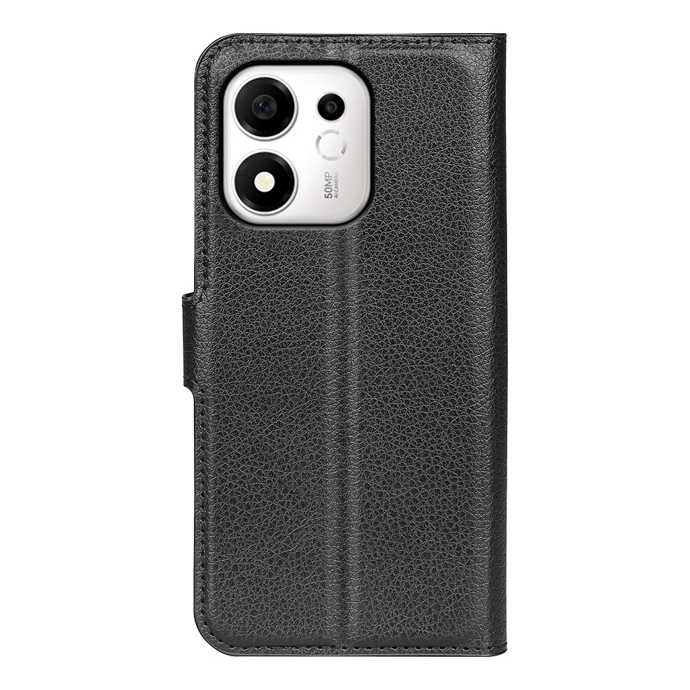 For Honor 600 Smart 5G / X7e Plus 5G Case Wallet Stand Litchi Texture Shockproof Leather Phone Cover