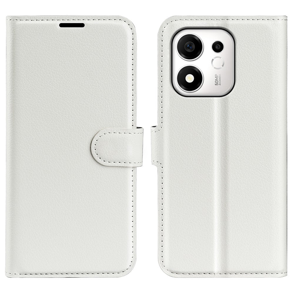 For Honor 600 Smart 5G / X7e Plus 5G Case Wallet Stand Litchi Texture Shockproof Leather Phone Cover