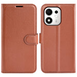 For Honor 600 Smart 5G / X7e Plus 5G Case Wallet Stand Litchi Texture Shockproof Leather Phone Cover