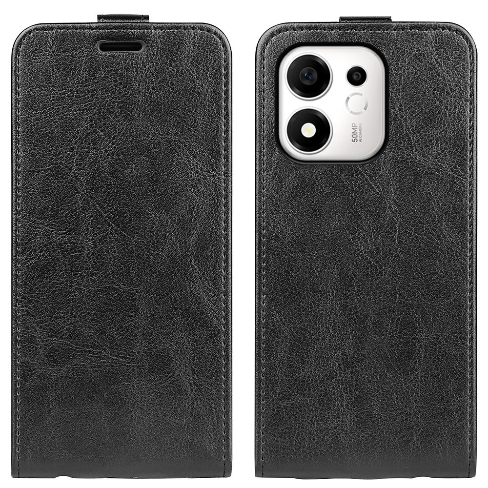 For Honor 600 Smart 5G / X7e Plus 5G Case with Card Slots Vertical Flip Leather Phone Cover