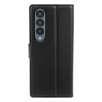 For Samsung Galaxy Z Fold4 5G Case Wallet Stand Litchi Texture Shockproof Leather Phone Cover