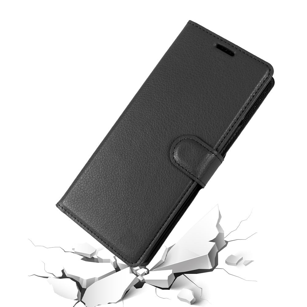 For Samsung Galaxy Z Fold5 5G Case Wallet Stand Litchi Texture Shockproof Leather Phone Cover