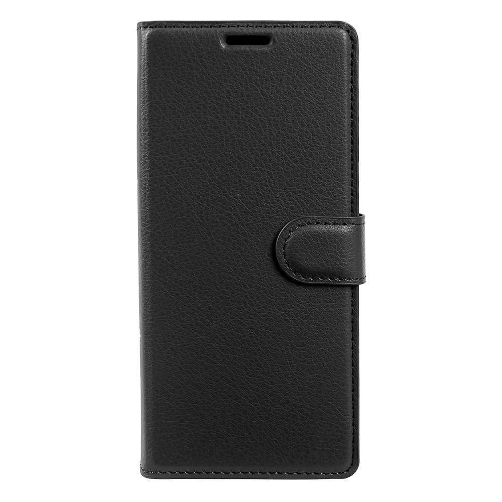 Til Samsung Galaxy Z Fold6 5G Etui Pung Stand Litchi Tekstur Stødsikkert Læder Telefoncover