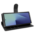 Til Samsung Galaxy Z Fold7 5G Etui Pung Stativ Litchi Tekstur Stødsikkert Læder Telefoncover
