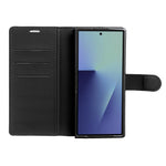 Til Samsung Galaxy Z Fold7 5G Etui Pung Stativ Litchi Tekstur Stødsikkert Læder Telefoncover