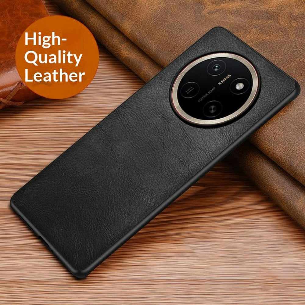For Honor X80 Pro Max 5G Case Retro Leather Coated PC + TPU Phone Cover