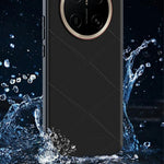 For Honor X80 Pro Max 5G Case X-Patterned TPU PU Leather PC Anti-Drop Phone Cover