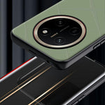 For Honor X80 Pro Max 5G Case X-Patterned TPU PU Leather PC Anti-Drop Phone Cover